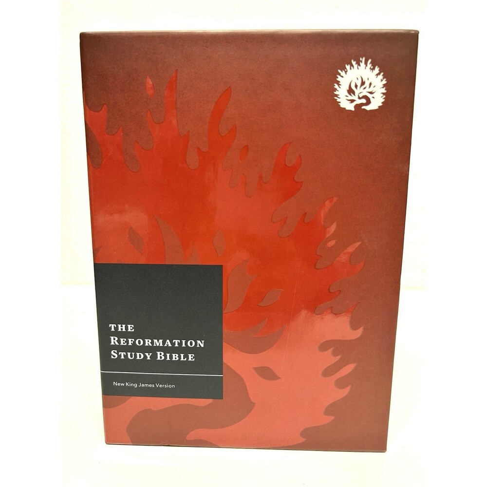 Reformation Study Bible New King James Ver Sproul Hardcover Slipcase & Booklet